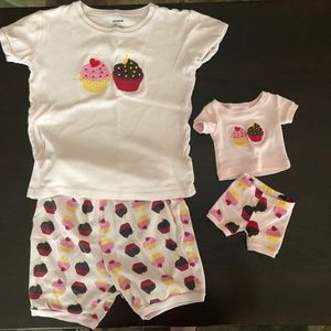 Girl & Doll Pajama Set